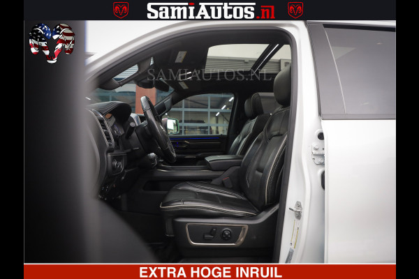 Dodge Ram 1500 HULK PACK | 5.7 V8 HEMI | SFEERVERLICHTING | FEUL WIELEN | TRAIN HORN | BOM VOL CREW CAB | DUBBELE CABINE | 5 PERSOONS | GRIJSKENTEKEN | MEGA DIKKE LIMITED ALN |