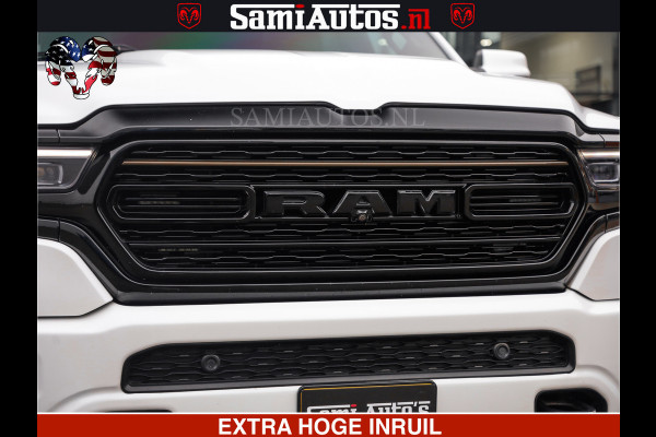 Dodge Ram 1500 HULK PACK | 5.7 V8 HEMI | SFEERVERLICHTING | FEUL WIELEN | TRAIN HORN | BOM VOL CREW CAB | DUBBELE CABINE | 5 PERSOONS | GRIJSKENTEKEN | MEGA DIKKE LIMITED ALN |