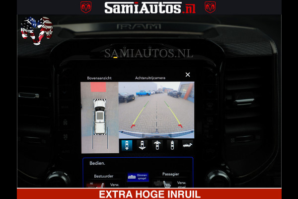 Dodge Ram 1500 HULK PACK | 5.7 V8 HEMI | SFEERVERLICHTING | FEUL WIELEN | TRAIN HORN | BOM VOL CREW CAB | DUBBELE CABINE | 5 PERSOONS | GRIJSKENTEKEN | MEGA DIKKE LIMITED ALN |