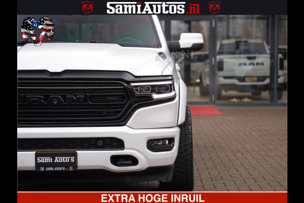 Dodge Ram 1500 HULK PACK | 5.7 V8 HEMI | SFEERVERLICHTING | FEUL WIELEN | TRAIN HORN | BOM VOL CREW CAB | DUBBELE CABINE | 5 PERSOONS | GRIJSKENTEKEN | MEGA DIKKE LIMITED ALN |