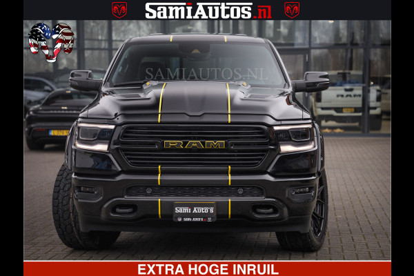 Dodge Ram 1500 LARAMIE SPORT 4X4 5.7 V8 | PRINS LPG | CAMERA | APPLE CARPLAY | 3500KG | FULL LED | CRUISE | MEMORY SEATS | LEDER | DUBBELE CABINE | CREWCAB Voorraad Nr: 2524 - 1249