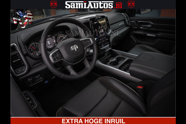 Dodge Ram 1500 LARAMIE SPORT 4X4 5.7 V8 | PRINS LPG | CAMERA | APPLE CARPLAY | 3500KG | FULL LED | CRUISE | MEMORY SEATS | LEDER | DUBBELE CABINE | CREWCAB Voorraad Nr: 2524 - 1249