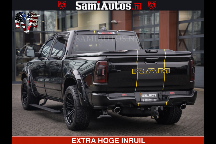 Dodge Ram 1500 LARAMIE SPORT 4X4 5.7 V8 | PRINS LPG | CAMERA | APPLE CARPLAY | 3500KG | FULL LED | CRUISE | MEMORY SEATS | LEDER | DUBBELE CABINE | CREWCAB Voorraad Nr: 2524 - 1249