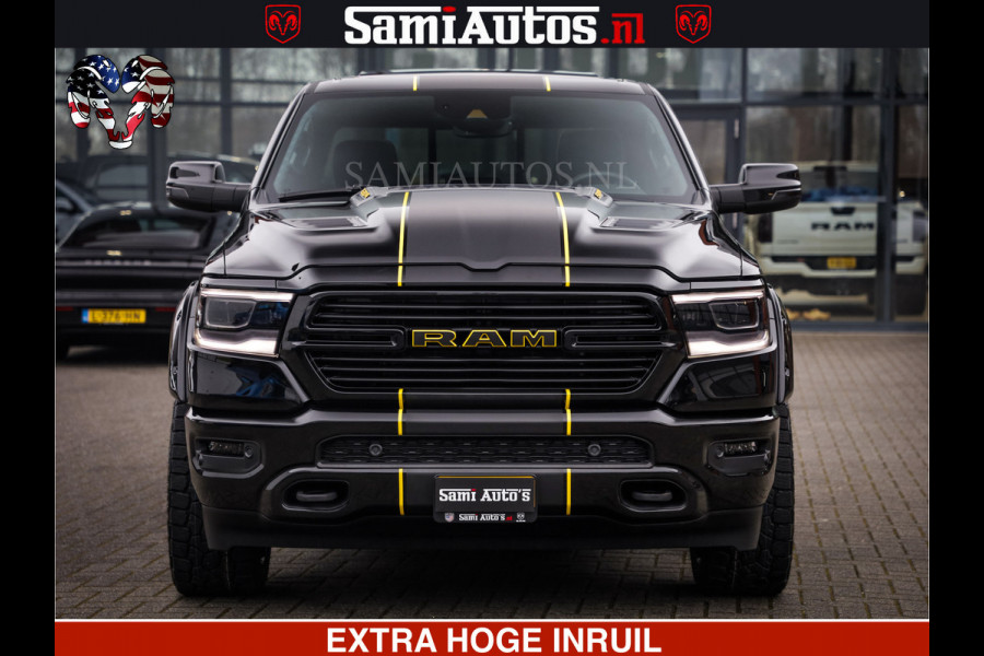 Dodge Ram 1500 LARAMIE SPORT 4X4 5.7 V8 | PRINS LPG | CAMERA | APPLE CARPLAY | 3500KG | FULL LED | CRUISE | MEMORY SEATS | LEDER | DUBBELE CABINE | CREWCAB Voorraad Nr: 2524 - 1249