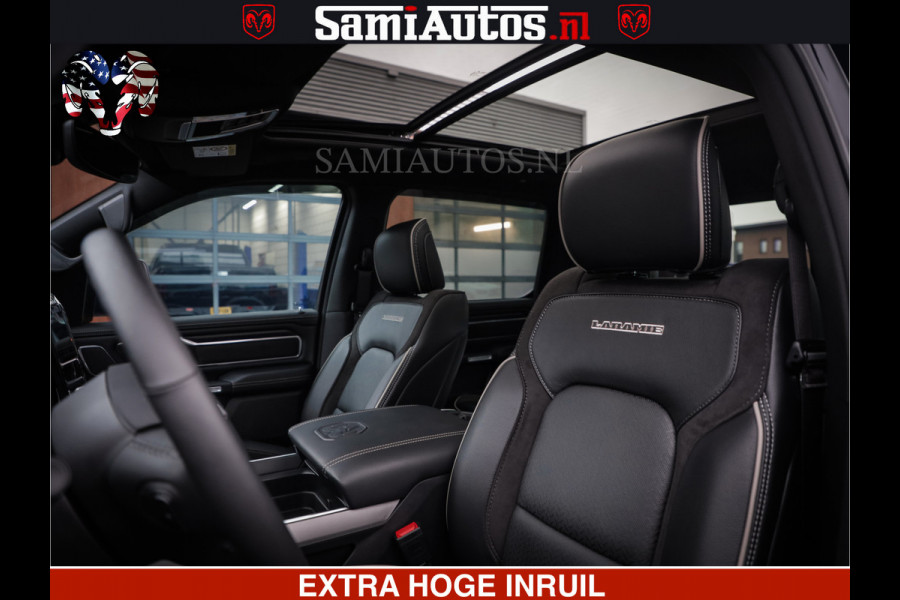 Dodge Ram 1500 LARAMIE SPORT 4X4 5.7 V8 | PRINS LPG | CAMERA | APPLE CARPLAY | 3500KG | FULL LED | CRUISE | MEMORY SEATS | LEDER | DUBBELE CABINE | CREWCAB Voorraad Nr: 2524 - 1249