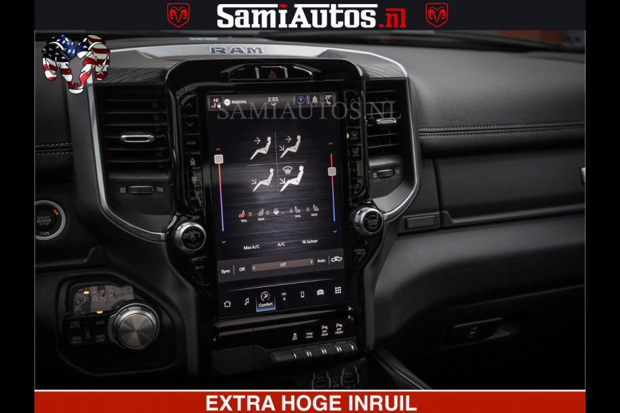 Dodge Ram 1500 LARAMIE SPORT 4X4 5.7 V8 | PRINS LPG | CAMERA | APPLE CARPLAY | 3500KG | FULL LED | CRUISE | MEMORY SEATS | LEDER | DUBBELE CABINE | CREWCAB Voorraad Nr: 2524 - 1249