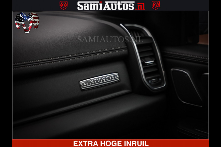 Dodge Ram 1500 LARAMIE SPORT 4X4 5.7 V8 | PRINS LPG | CAMERA | APPLE CARPLAY | 3500KG | FULL LED | CRUISE | MEMORY SEATS | LEDER | DUBBELE CABINE | CREWCAB Voorraad Nr: 2524 - 1249