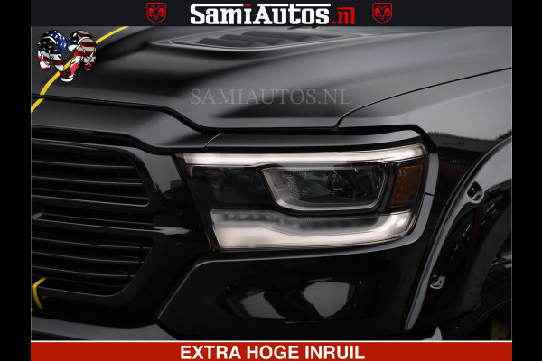Dodge Ram 1500 LARAMIE SPORT 4X4 5.7 V8 | PRINS LPG | CAMERA | APPLE CARPLAY | 3500KG | FULL LED | CRUISE | MEMORY SEATS | LEDER | DUBBELE CABINE | CREWCAB Voorraad Nr: 2524 - 1249