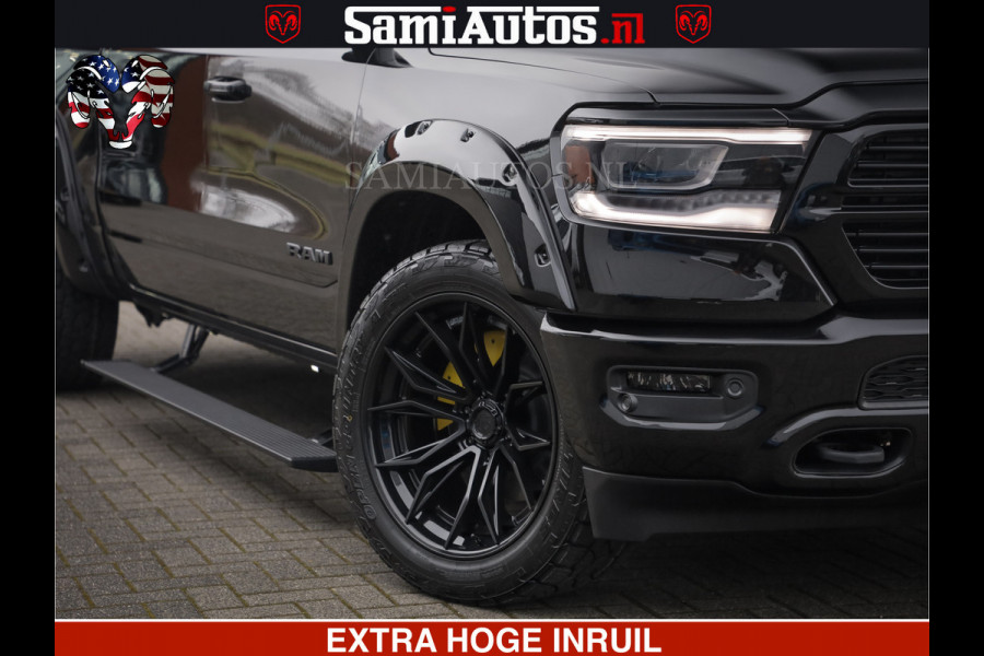 Dodge Ram 1500 LARAMIE SPORT 4X4 5.7 V8 | PRINS LPG | CAMERA | APPLE CARPLAY | 3500KG | FULL LED | CRUISE | MEMORY SEATS | LEDER | DUBBELE CABINE | CREWCAB Voorraad Nr: 2524 - 1249