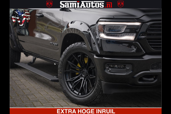 Dodge Ram 1500 LARAMIE SPORT 4X4 5.7 V8 | PRINS LPG | CAMERA | APPLE CARPLAY | 3500KG | FULL LED | CRUISE | MEMORY SEATS | LEDER | DUBBELE CABINE | CREWCAB Voorraad Nr: 2524 - 1249