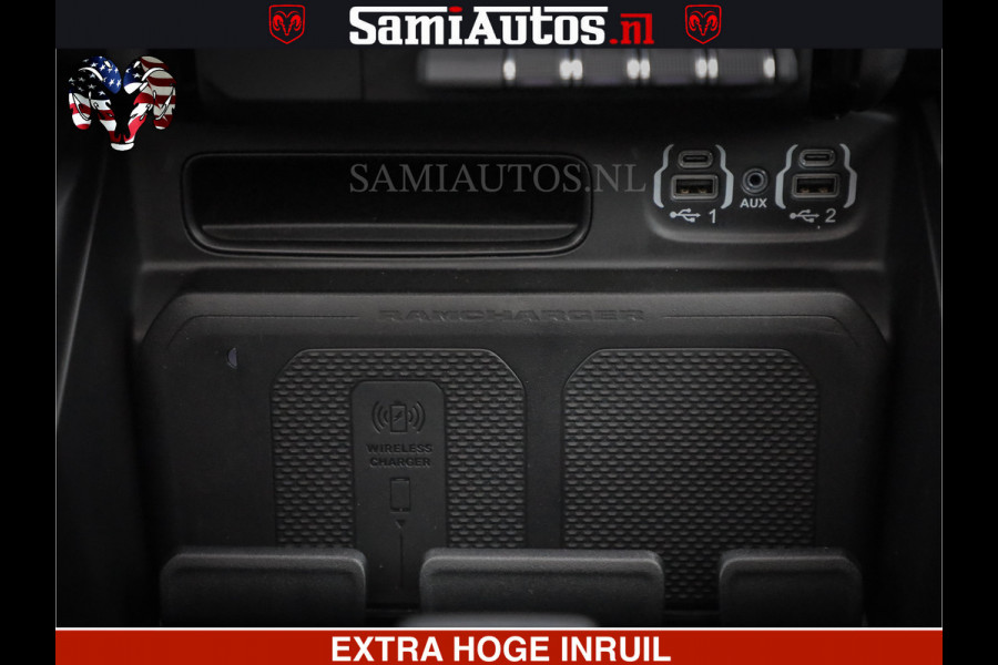 Dodge Ram 1500 LARAMIE SPORT 4X4 5.7 V8 | PRINS LPG | CAMERA | APPLE CARPLAY | 3500KG | FULL LED | CRUISE | MEMORY SEATS | LEDER | DUBBELE CABINE | CREWCAB Voorraad Nr: 2524 - 1249