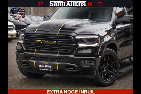 Dodge Ram 1500 LARAMIE SPORT 4X4 5.7 V8 | PRINS LPG | CAMERA | APPLE CARPLAY | 3500KG | FULL LED | CRUISE | MEMORY SEATS | LEDER | DUBBELE CABINE | CREWCAB Voorraad Nr: 2524 - 1249