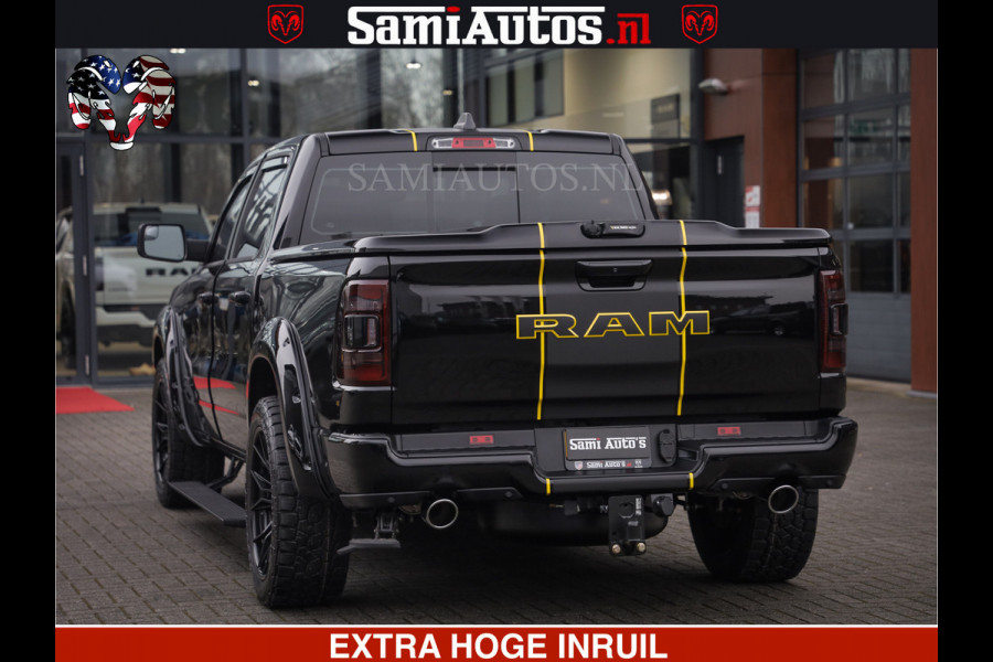 Dodge Ram 1500 LARAMIE SPORT 4X4 5.7 V8 | PRINS LPG | CAMERA | APPLE CARPLAY | 3500KG | FULL LED | CRUISE | MEMORY SEATS | LEDER | DUBBELE CABINE | CREWCAB Voorraad Nr: 2524 - 1249