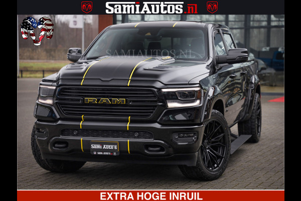 Dodge Ram 1500 LARAMIE SPORT 4X4 5.7 V8 | PRINS LPG | CAMERA | APPLE CARPLAY | 3500KG | FULL LED | CRUISE | MEMORY SEATS | LEDER | DUBBELE CABINE | CREWCAB Voorraad Nr: 2524 - 1249