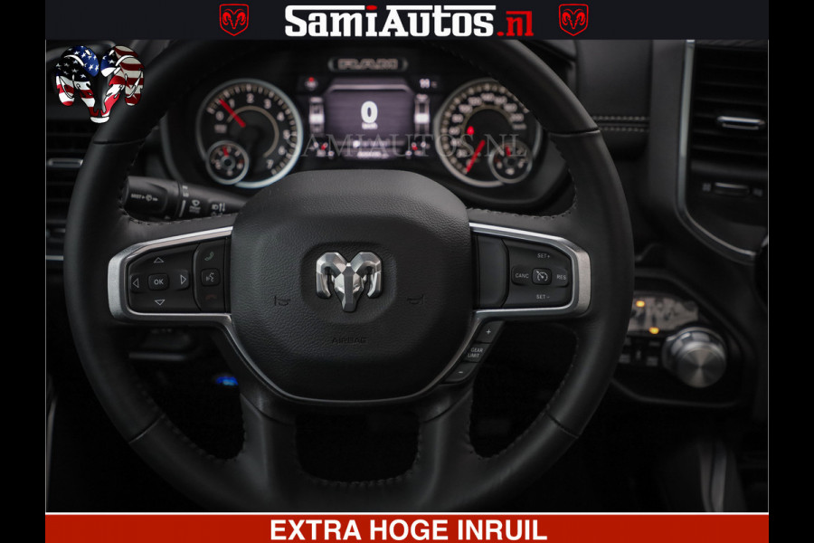 Dodge Ram 1500 LARAMIE SPORT 4X4 5.7 V8 | PRINS LPG | CAMERA | APPLE CARPLAY | 3500KG | FULL LED | CRUISE | MEMORY SEATS | LEDER | DUBBELE CABINE | CREWCAB Voorraad Nr: 2524 - 1249