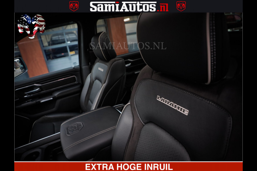 Dodge Ram 1500 LARAMIE SPORT 4X4 5.7 V8 | PRINS LPG | CAMERA | APPLE CARPLAY | 3500KG | FULL LED | CRUISE | MEMORY SEATS | LEDER | DUBBELE CABINE | CREWCAB Voorraad Nr: 2524 - 1249