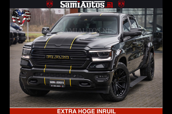 Dodge Ram 1500 LARAMIE SPORT 4X4 5.7 V8 | PRINS LPG | CAMERA | APPLE CARPLAY | 3500KG | FULL LED | CRUISE | MEMORY SEATS | LEDER | DUBBELE CABINE | CREWCAB Voorraad Nr: 2524 - 1249