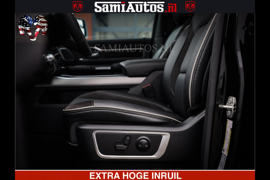 Dodge Ram 1500 LARAMIE SPORT 4X4 5.7 V8 | PRINS LPG | CAMERA | APPLE CARPLAY | 3500KG | FULL LED | CRUISE | MEMORY SEATS | LEDER | DUBBELE CABINE | CREWCAB Voorraad Nr: 2524 - 1249
