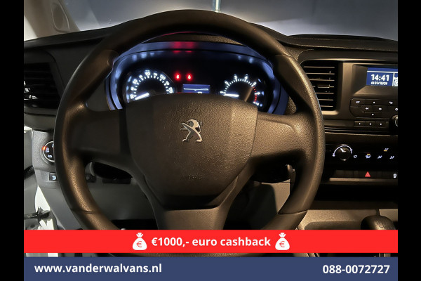 Peugeot Expert 2.0 BlueHDI 123pk L3H1 Dubbele Cabine Euro6 Airco | 2x zijdeur | 2500kg Trekhaak | 5-Zits Cruisecontrol, Parkeersensoren