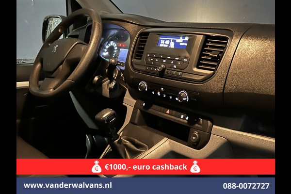 Peugeot Expert 2.0 BlueHDI 123pk L3H1 Dubbele Cabine Euro6 Airco | 2x zijdeur | 2500kg Trekhaak | 5-Zits Cruisecontrol, Parkeersensoren