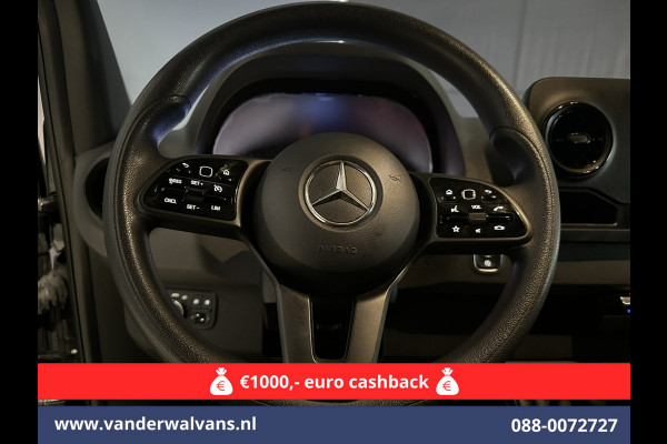 Mercedes-Benz Sprinter 317 CDI 170pk L3H2 Euro6 Airco | Apple Carplay | 360 Graden Camera | Navigatie Android Auto, Cruisecontrol, Chauffeursstoel, Parkeersensoren, Stoelverwarming, Bijrijdersbank