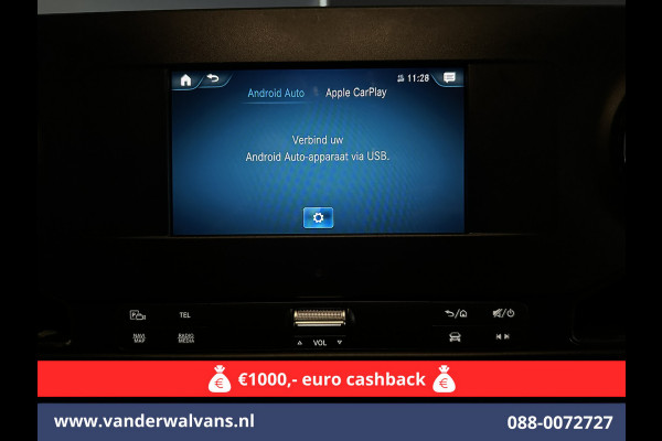 Mercedes-Benz Sprinter 317 CDI 170pk L3H2 Euro6 Airco | Apple Carplay | 360 Graden Camera | Navigatie Android Auto, Cruisecontrol, Chauffeursstoel, Parkeersensoren, Stoelverwarming, Bijrijdersbank