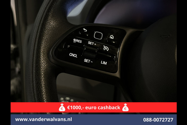 Mercedes-Benz Sprinter 317 CDI 170pk L3H2 Euro6 Airco | Apple Carplay | 360 Graden Camera | Navigatie Android Auto, Cruisecontrol, Chauffeursstoel, Parkeersensoren, Stoelverwarming, Bijrijdersbank