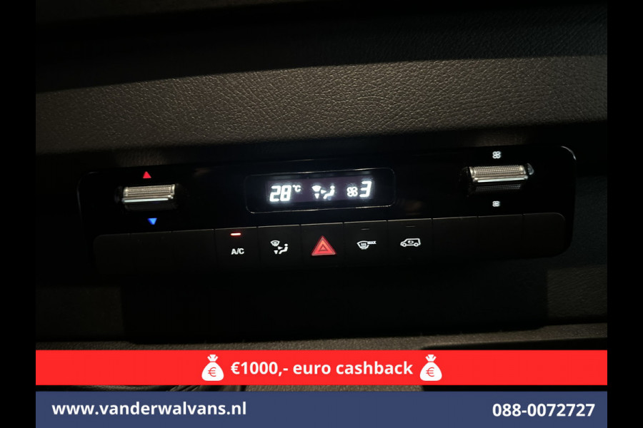 Mercedes-Benz Sprinter 317 CDI 170pk L3H2 Euro6 Airco | Apple Carplay | 360 Graden Camera | Navigatie Android Auto, Cruisecontrol, Chauffeursstoel, Parkeersensoren, Stoelverwarming, Bijrijdersbank