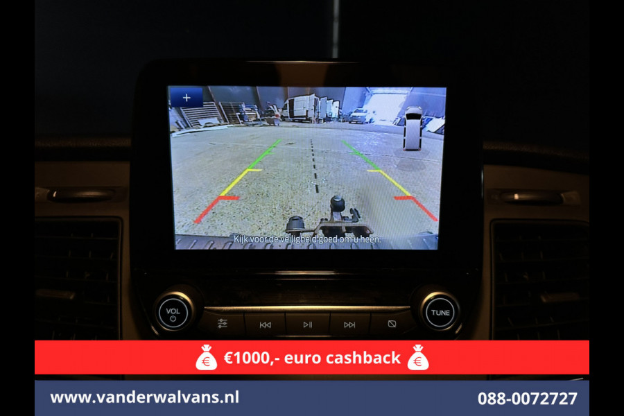 Ford Transit Custom 2.0 TDCI L1H1 Euro6 Airco | Navigatie | Camera | LED | Cruisecontrol Stoelverwarming Parkeersensoren, Verwarmde voorruit, Bijrijdersbank, 2500kg trekvermogen