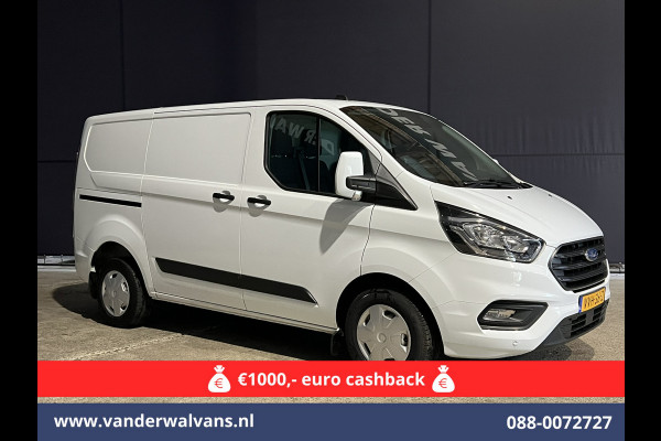Ford Transit Custom 2.0 TDCI L1H1 Euro6 Airco | Navigatie | Camera | LED | Cruisecontrol Stoelverwarming Parkeersensoren, Verwarmde voorruit, Bijrijdersbank, 2500kg trekvermogen