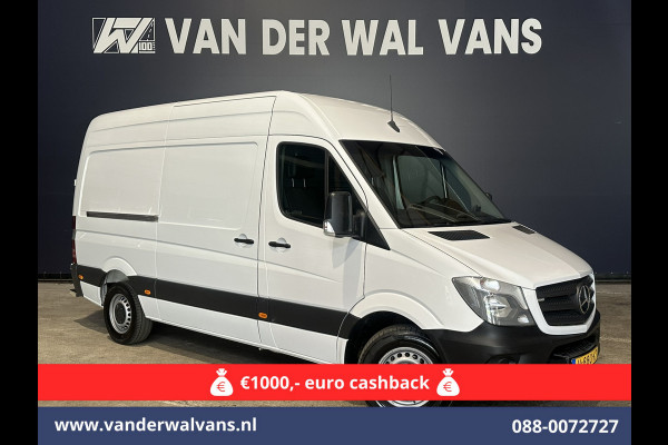 Mercedes-Benz Sprinter 316 CDI 163pk L2H2 Euro6 Airco | 2800kg trekhaak | Cruisecontrol Parkeersensoren, Bluetooth-telefoonvoorbereiding
