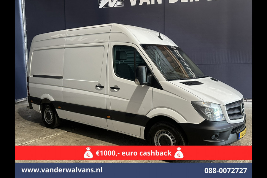 Mercedes-Benz Sprinter 316 CDI 163pk L2H2 Euro6 Airco | 2800kg trekhaak | Cruisecontrol Parkeersensoren, Bluetooth-telefoonvoorbereiding