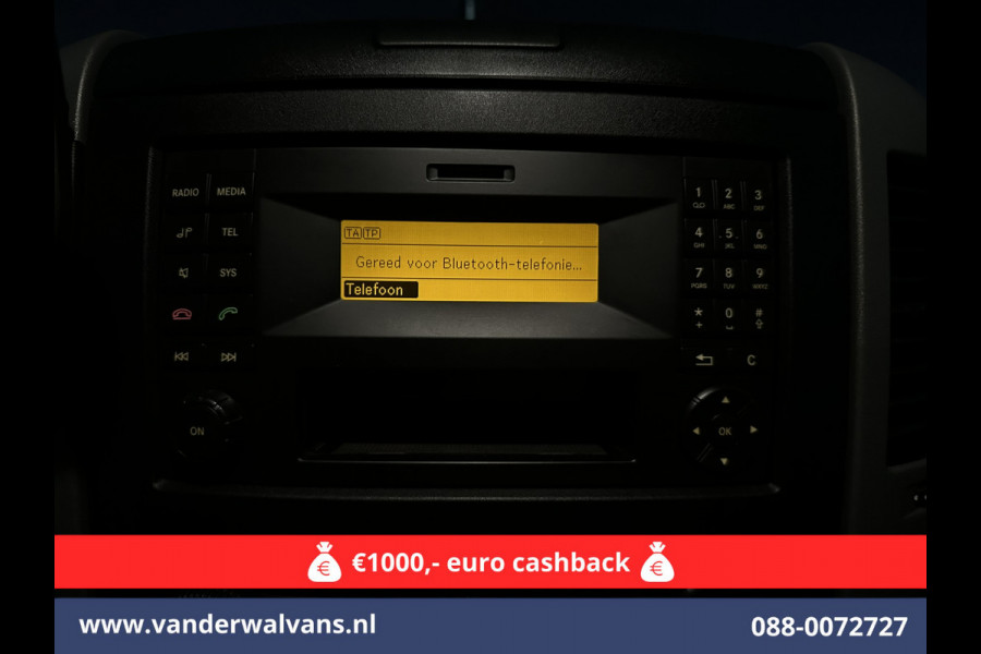 Mercedes-Benz Sprinter 316 CDI 163pk L2H2 Euro6 Airco | 2800kg trekhaak | Cruisecontrol Parkeersensoren, Bluetooth-telefoonvoorbereiding