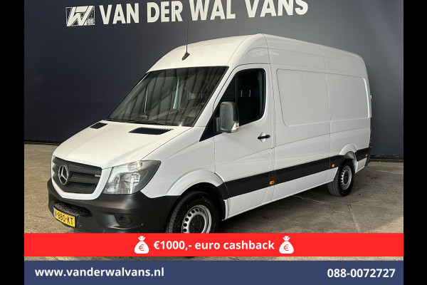 Mercedes-Benz Sprinter 316 CDI 163pk L2H2 Euro6 Airco | 2800kg trekhaak | Cruisecontrol Parkeersensoren, Bluetooth-telefoonvoorbereiding