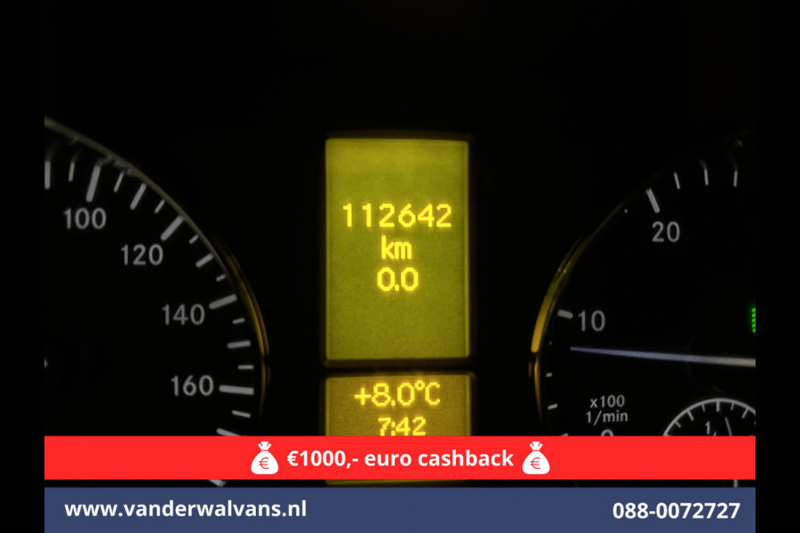 Mercedes-Benz Sprinter 316 CDI 163pk L2H2 Euro6 Airco | 2800kg trekhaak | Cruisecontrol Parkeersensoren, Bluetooth-telefoonvoorbereiding