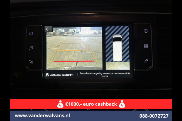Opel Vivaro 2.0 CDTI 150pk L3H1 Dubbele Cabine Euro6 Airco | Camera | Navigatie | 5-zits | 2500kg Trekhaak Apple Carplay, Android Auto, Cruisecontrol, LM Velgen, Parkeersensoren