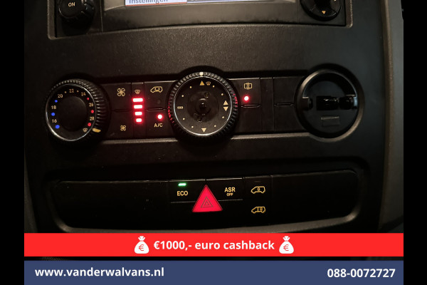 Mercedes-Benz Sprinter 316 CDI 163 pk L2H2 Euro6 Airco | Omvormer | Camera | 2800kg Trekhaak Cruisecontrol, Chauffeursstoel