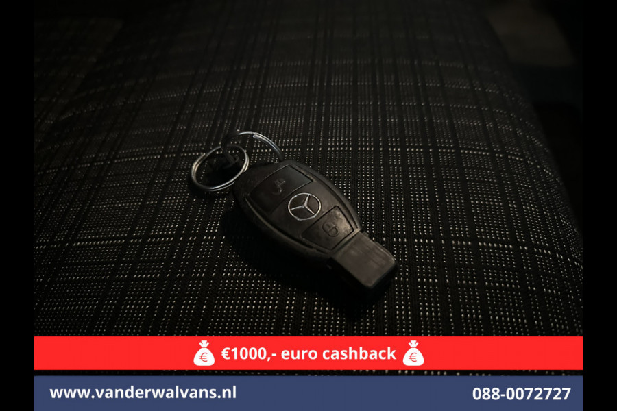 Mercedes-Benz Sprinter 316 CDI 163 pk L2H2 Euro6 Airco | Omvormer | Camera | 2800kg Trekhaak Cruisecontrol, Chauffeursstoel