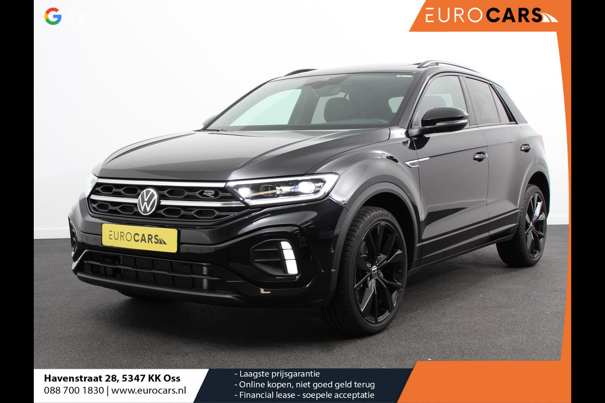 Volkswagen T-Roc 1.5 TSI R-Line+Blackpack | Panoramadak | Climate control | Adaptieve cruise control | LED | Navigatie | Achteruitrijcamera | Parkeersensoren | Apple Carplay/ Android Auto | Radio