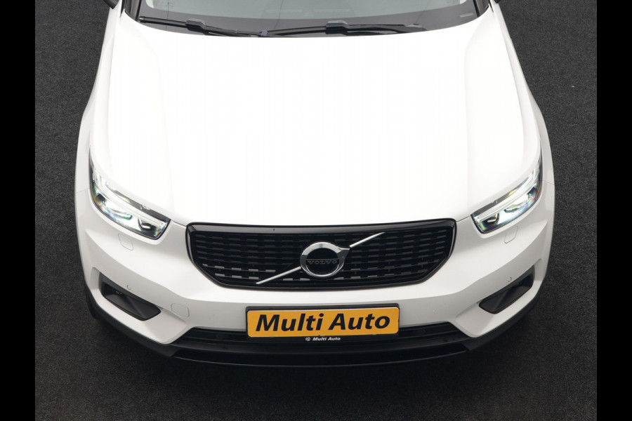 Volvo XC40 T5 Recharge R-Design Plug In Hybrid 263pk Dealer O.H. PHEV | Adaptive Cruise | Camera | Lederen Sportstoelen Memory & Verwarmd | Apple Carplay | Stuur Verwarmd | 19"L.M | Virtual | Blis | Navigatie | DAB |