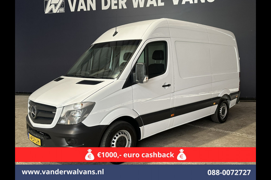 Mercedes-Benz Sprinter 316 CDI 163pk 2800kg Trekhaak L2H2 Euro6 Airco | Cruisecontrol Parkeersensoren, multifunctioneel stuurwiel