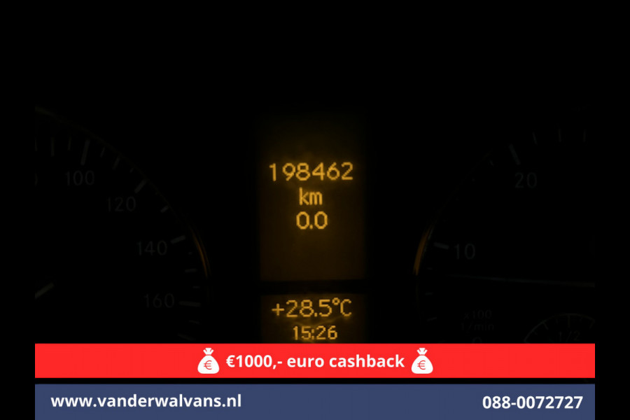 Mercedes-Benz Sprinter 316 CDI 163pk 2800kg Trekhaak L2H2 Euro6 Airco | Cruisecontrol Parkeersensoren, multifunctioneel stuurwiel