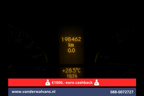 Mercedes-Benz Sprinter 316 CDI 163pk 2800kg Trekhaak L2H2 Euro6 Airco | Cruisecontrol Parkeersensoren, multifunctioneel stuurwiel