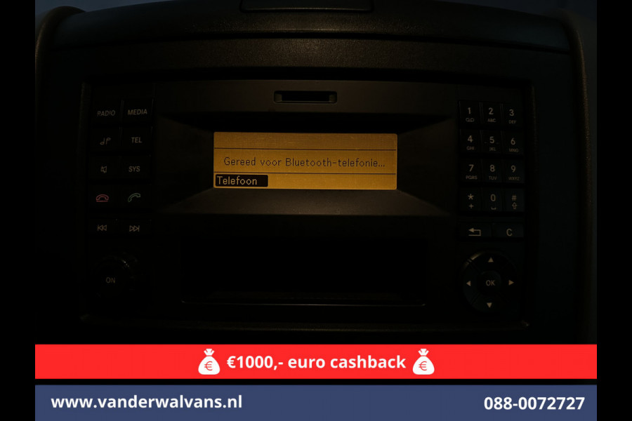 Mercedes-Benz Sprinter 316 CDI 163pk 2800kg Trekhaak L2H2 Euro6 Airco | Cruisecontrol Parkeersensoren, multifunctioneel stuurwiel
