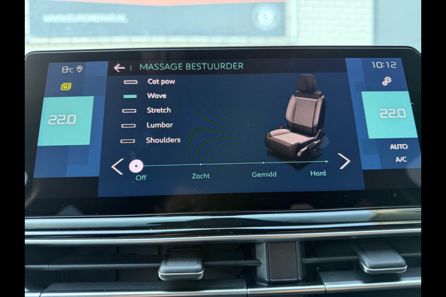 Citroën C5 Aircross 180pk Hybrid Max (Elektrische Klep - Leder incl verwarming/massage/geheugen - 360gr Camera - Adaptieve Cruise Controle - Keyless