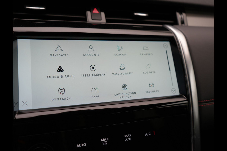 Land Rover Discovery Sport P300e R-Dynamic HSE Plug In Hybrid 300pk Dealer O.H. PHEV | Trekhaak Af Fabriek | Adaptive Cruise | Meridian Audio | Camera | Lederen Sportstoelen Memory & Verwarmd | 20"L.M | Matrix LED | Apple Carplay | Keyless | Stuur Verwarmd | Blis |