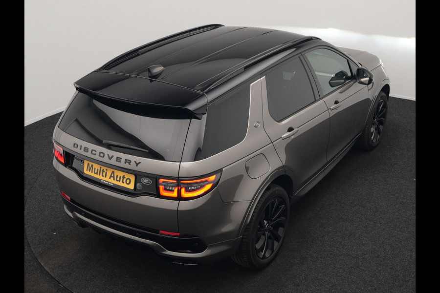 Land Rover Discovery Sport P300e R-Dynamic HSE Plug In Hybrid 300pk Dealer O.H. PHEV | Trekhaak Af Fabriek | Adaptive Cruise | Meridian Audio | Camera | Lederen Sportstoelen Memory & Verwarmd | 20"L.M | Matrix LED | Apple Carplay | Keyless | Stuur Verwarmd | Blis |
