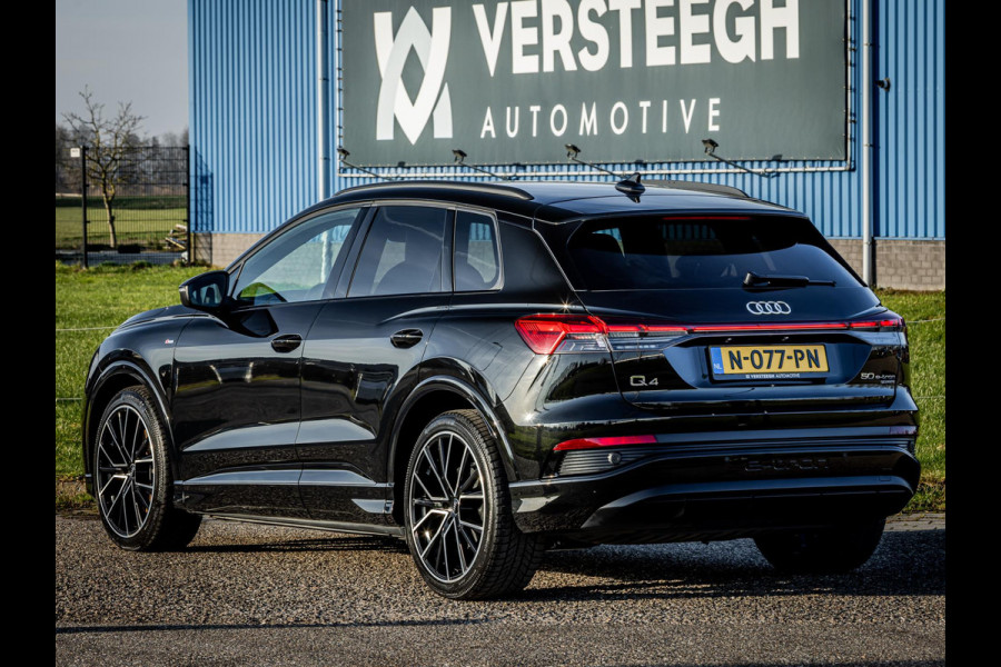 Audi Q4 e-tron 50 Quattro Launch S Competition 77 kWh | Adaptieve Cruise Control | Eerste eigenaar | SoH 91%