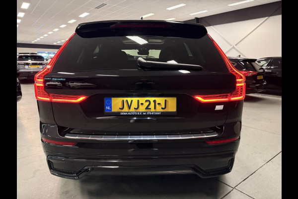 Volvo XC60 2.0 T8 455PK AWD R-DESIGN BLACK B&W/PANO/LEDER/H-UP/360CAM/STOEL-M+KOELING///