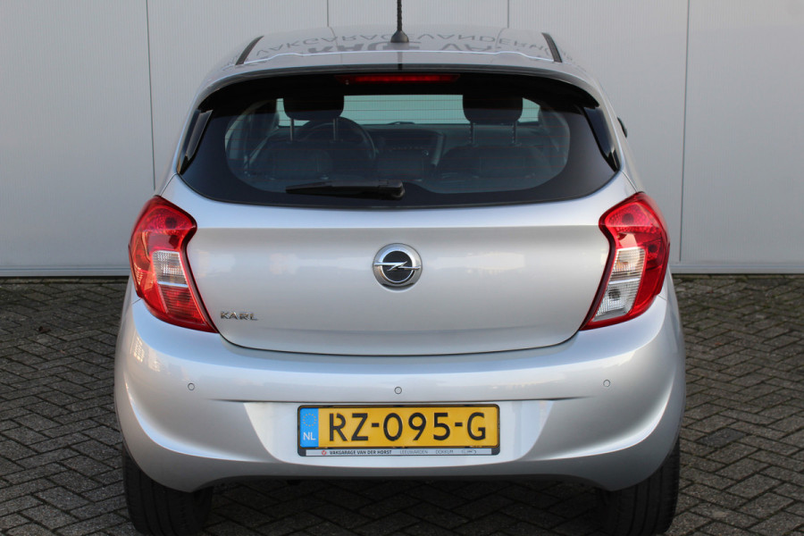 Opel KARL 1.0-75pk ecoFLEX Edition. Erg nette hoogzitter ! Slechts 59.000km ! Airco, parkeersensoren achter, cruise control, Bluetooth telefoonvoorbereidng, metallic lak etc.